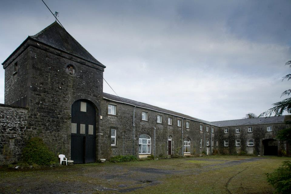 Stone statue on the grounds